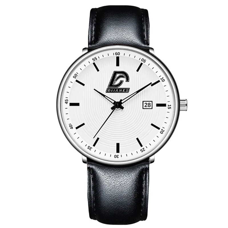 Luxry  Men&#39;s Waterproof Watch Men&#39;s Stainless Steel  Calendar Watch Relojes De C - £88.13 GBP