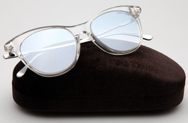 New TOM FORD Micaela TF662 22X Clear Sunglasses 53-17-145mm B46mm Italy - £135.90 GBP