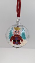 Waterford Nutcracker Snowball Christmas Ornament - READ - £18.03 GBP