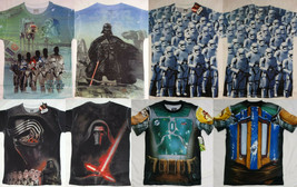 Star Wars Boba Fett Kylo Ren Vader Stormtrooper Costume Sublimation T-Shirt  - £6.39 GBP