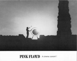 Pink Floyd A Cinema Concert 8x10 photo playing steel drum symbol - £9.59 GBP