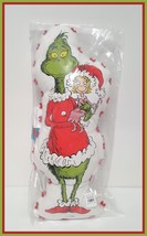 NEW RARE Pottery Barn Dr. Seuss&#39;s The Grinch Pom-Pom Pillow 8&quot; wide x 19... - £79.92 GBP