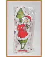 NEW RARE Pottery Barn Dr. Seuss&#39;s The Grinch Pom-Pom Pillow 8&quot; wide x 19... - £79.00 GBP