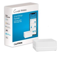 Lutron Casta Smart Wireless Repeater/Range Extender, PD-REP-WH, White - £101.19 GBP