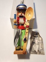 Vintage Steinbach Nutcracker The Henpecked Husband W/ Umbrella + Spoon RARE - £77.66 GBP