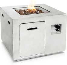 Outdoor Propane Fire Pit Table - CSA/ETL Certified Safe 40,000BTU Pulse Ignition - £447.53 GBP