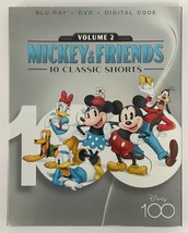 Mickey &amp; Friends: 10 Classic Shorts, Vol 2 (Blu-ray + DVD + Digital,  2023) New - £11.64 GBP