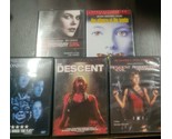 Lot of 5 Halloween Horror Thriller Movies Descent Donnie Darko Silence o... - $19.69