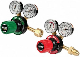 Set of Victor G250 Oxygen &amp; Acetylene Regulators - $310.53