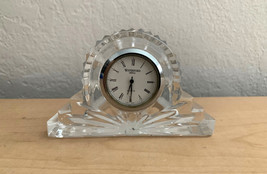 Waterford Crystal Small Mantle Style Clock Made in Ireland - £19.33 GBP