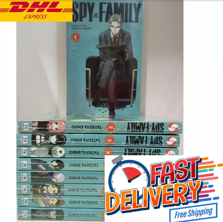 Spy X Family English Comics Full Set volume 1-13 Manga Physical Book. La... - $139.99
