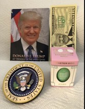 4 Trump = 2020 Green Easter Egg + President Magnet + Money + Photo Card = Four - £18.34 GBP