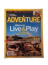 National Geographic Adventure Magazine September 2006 Where To Live &amp; Play - £4.55 GBP