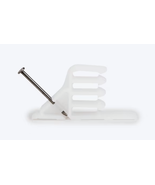 4 Pack 3M 2-in Plastic Cable Spacers Cable Staple (SI-1), 100 Pieces Total - $65.29 CAD