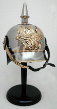 German Armor Prussian Pickle Haube Helmet WWI/WW2 Collectible Militaria - £88.63 GBP