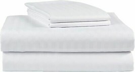 Luxura Home 4-Piece 400-Thread-Count Sheet Set, Size Queen - £58.42 GBP