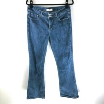 Levis Womens Jeans 526 Slender Boot Faux Flap Pockets Medium Wash Size 12 - £15.36 GBP