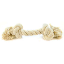 Mammoth Pet Flossy Chews White Rope Bone: Premium Quality Cotton Toy for Dogs - £3.08 GBP+