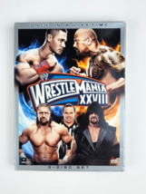 Wwe: Wrestle Mania Xxviii 28 Dvd, 2012, 3-Disc Set Rock Vs John Cena Mint - £12.45 GBP