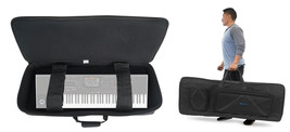 Rockville Padded Rigid Durable Keyboard Gig Bag Case For KORG PA4X-76 - £131.86 GBP
