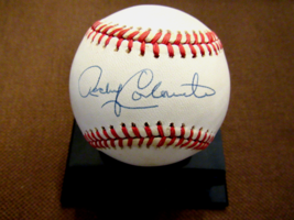 Rocky Colavito Indians Dodgers Yankees ALL-STAR Signed Auto Vtg Oal Baseball Jsa - £117.67 GBP
