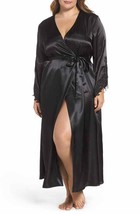 Flora by Flora Nikrooz Plus Size Satin Stella Robe - £27.11 GBP