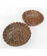 Awesome Vintage Pair Of Deep Walnut Shell Mid Century MCM Salad Serving ... - £61.91 GBP