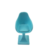 2015 Mattel Barbie Dream House Replacement Kitchen Blue Stool Chair Furn... - £6.61 GBP