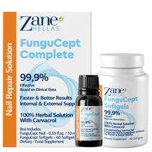 Zane Hellas FunguCept Complete.Fungal Nail Solution for fungal nails. - £27.96 GBP