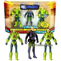 Yr 2008 Dc Universe Infinite Heroes Crisis Set #7 Lex Luthor &amp; 2 Lexcorp Trooper - £35.65 GBP