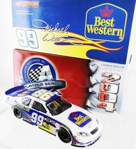 Michael Waltrip #99 Best Western 2004 Monte Carlo.  1/24th Diecast. Auto... - $98.01