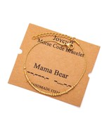 Adjustable Mama Bear Morse Code Bracelet, Secret Message Friendship Tren... - $538.24 MXN