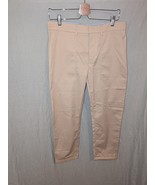 NWT J.Crew Patch Pocket Slim Boyfriend Chino Pant Tan Khaki Women 29 Preppy - $24.97