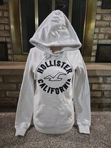 Hollister California Logo Hoodie Sweatshirt Womans Sz XS Surfer Grunge P... - $20.79