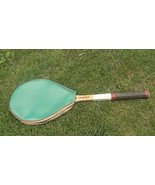 Vintage Soviet USSR Tartu Dinamo Wood Tennis Racket In Original Case - $47.77 CAD