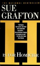 H Is For Homicide (Kinsey Millhone) by Sue Grafton / 1992 Mystery Paperback - £0.89 GBP