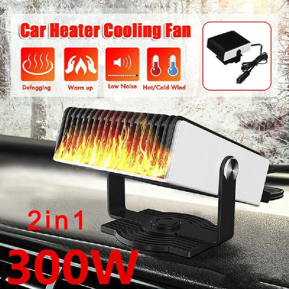  car heater potable auto heater defroster electric fan high power dryer heating cooling thumb200