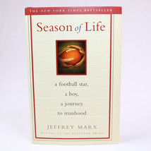 SIGNED Season Of Life A Football Star By Jeffry Marx Hardcover Book With DJ VG - £25.08 GBP