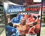 WWE SmackDown vs. Raw 2007 (Sony PlayStation 2, 2006) PS2 Tested! - $16.15