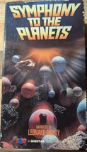 Symphony to the Planets VHS Set (2) Narrated by Leonard Nimoy Questar Sc... - $1.63