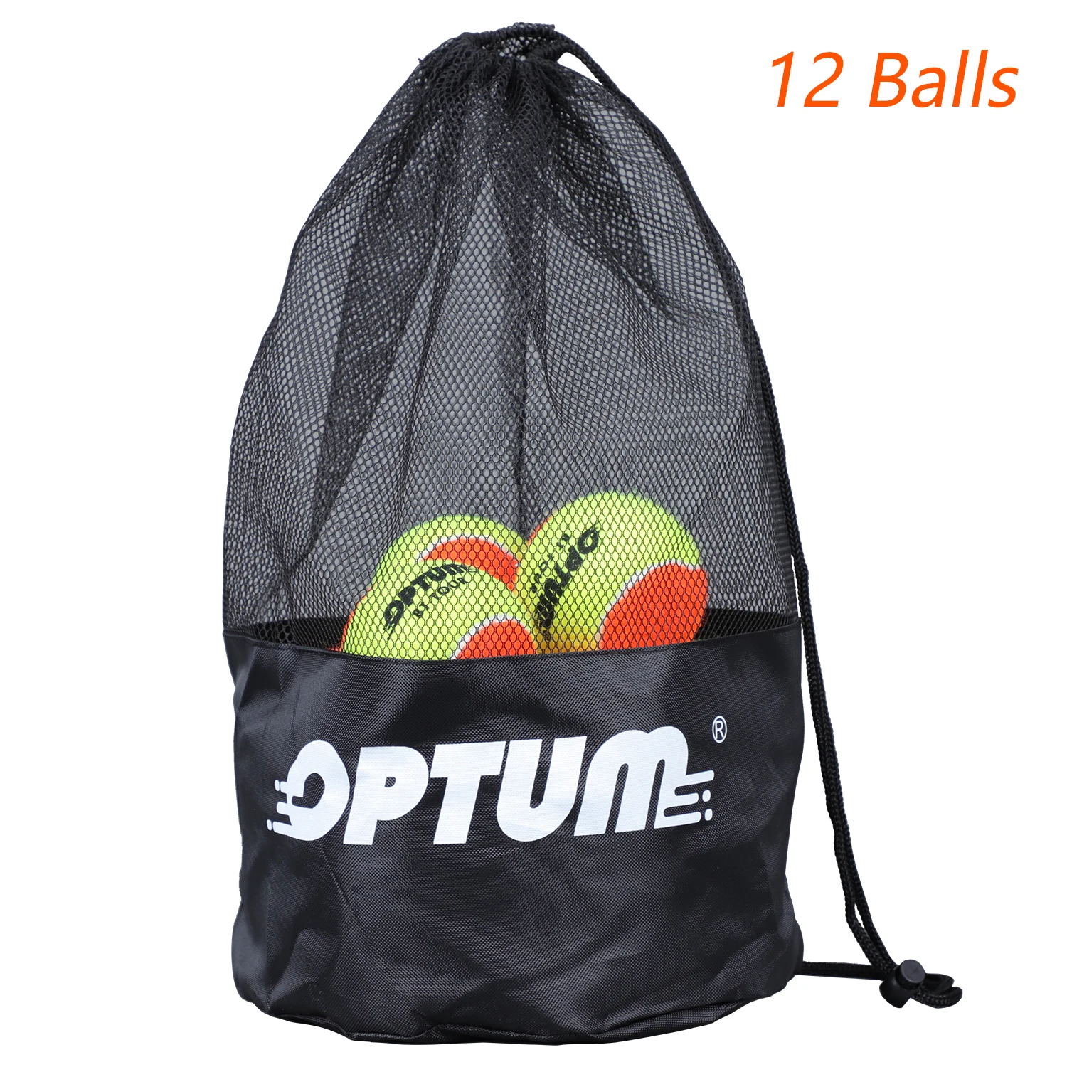 12pcs OPTUM BT-TOUR 50% Pressure Beach Tennis Balls With   Bag - £143.85 GBP