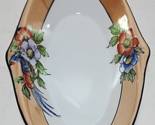 Vintage Noritake Hand-Painted - Orange and White with Floral Lusterware ... - $29.69