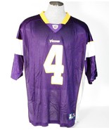 Reebok NFL Minnesota Vikings Favre 4 Purple Football Jersey #4 Youth Boy... - £48.06 GBP