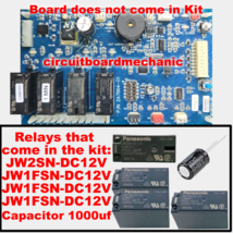 Repair Kit 2A7664-01 2A7664-02 2A7664-04 Hoshizaki Control Board Repair Kit - £36.19 GBP