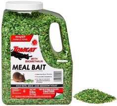 Tomcat 22920 Indoor and Outdoor Rodent Meal Bait 5 lb. Pellets - $54.88