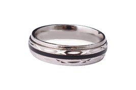 Sterling Silver 6 mm Wedding Band Ring Women Unisex Ideal Gift Casual Party Wear - £25.50 GBP
