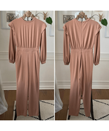 Express Cap Sleeve Lounge Jumpsuit Tan S - $530.74 MXN