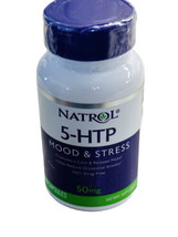 Natrol 5-HTP 50 Mg MOOD &amp; STRESS CALM Dietary Supplement 30 capsules - £12.29 GBP
