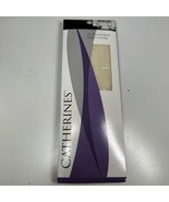 Catherines Pantyhose Ultra Sheer Hosiery SIZE C Linen 250-300lbs - $14.52 CAD