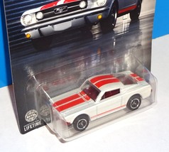 2023 Matchbox Muscle Series 05/06 1965 Ford Mustang GT White w/ Red Stripes - £3.89 GBP